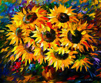 Без бренда «Собранный букет подсолнухов» в Красноярске в интернет-магазине Без бренда «Собранный букет подсолнухов» в Красноярске