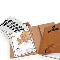 Без бренда «Скретч-карта мира стирающаяся. Карта путешествий» в Красноярске