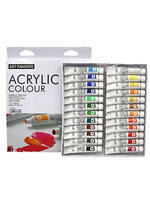 Без бренда «Коробка 24 шт.: Акриловые краски «Две картинки» 24 шт. по 12 мл, проф. пигмент» в Красноярске в интернет-магазине Без бренда «Коробка 24 шт.: Акриловые краски «Две картинки» 24 шт. по 12 мл, проф. пигмент» в Красноярске