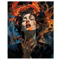 Без бренда «Портрет девушки в стиле абстракция» в Красноярске в интернет-магазине Без бренда «Портрет девушки в стиле абстракция» в Красноярске