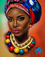 Без бренда «Портрет яркой женщины» в Красноярске в интернет-магазине  Без бренда «Портрет яркой женщины» в Красноярске