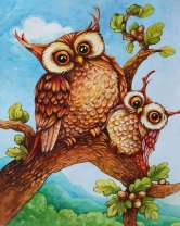 Без бренда «Совёнок с совой на ветке» в Красноярске