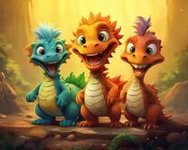 Без бренда «Милые и веселые дракончики» в Красноярске в интернет-магазине  Без бренда «Милые и веселые дракончики» в Красноярске