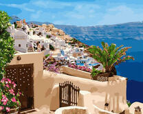 Шикарный вид на море с дворика