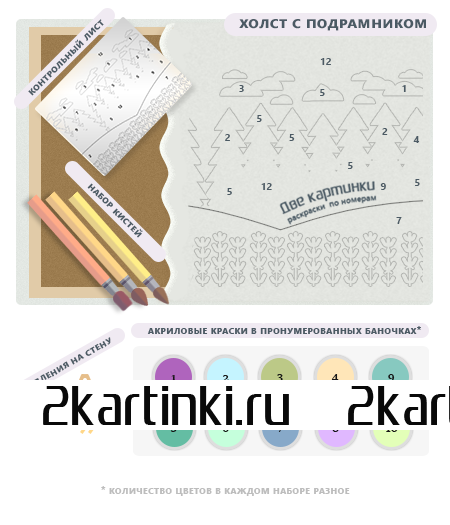 Картина по номерам 40x50 Астраханский кремль