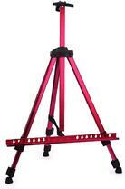 Без бренда «Металлический мольберт тренога в чехле, телескопический, красный» в Красноярске