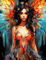 Без бренда «Девушка в ярком костюме в стиле фэнтези» в Красноярске в интернет-магазине Без бренда «Девушка в ярком костюме в стиле фэнтези» в Красноярске