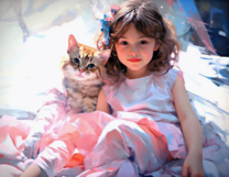 Без бренда «Девочка и пушистая кошечка» в Красноярске