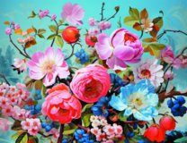 Без бренда «Пионы и другие цветы» в Красноярске в интернет-магазине  Без бренда «Пионы и другие цветы» в Красноярске