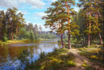 Без бренда «Хвойный лес и река» в Красноярске в интернет-магазине  Без бренда «Хвойный лес и река» в Красноярске