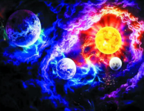 Без бренда «Солнце и планеты среди туч» в Красноярске